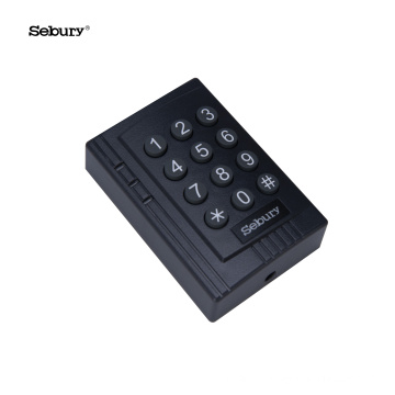 Sebury Support Card Password ABS+PC Access Controller RFID EM Standalone Access Control for Wooden Door Glass Door